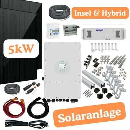 5kw insel & Hybrid anlage
