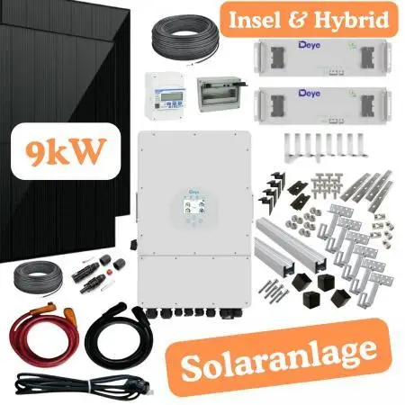 9kw insel & Hybrid anlage