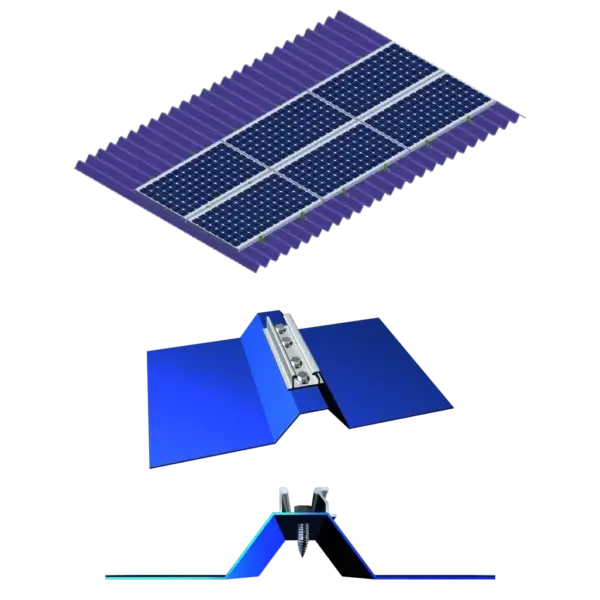 Für Trapezblechdach – Bild 2